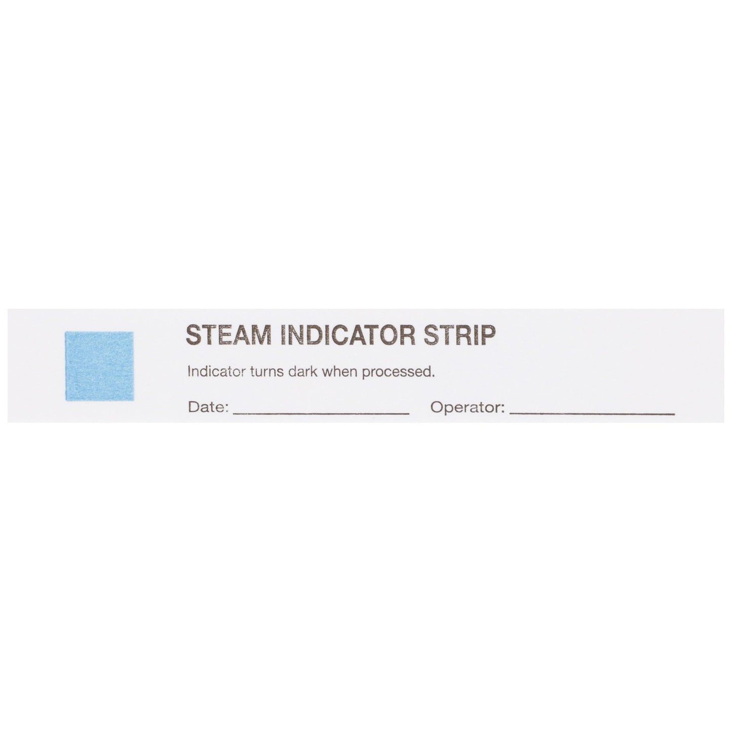 McKesson Sterilization Chemical Indicator Strip Steam 4 Inch Length (524535_BX)