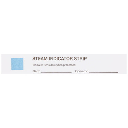 McKesson Sterilization Chemical Indicator Strip Steam 4 Inch Length (524535_BX)