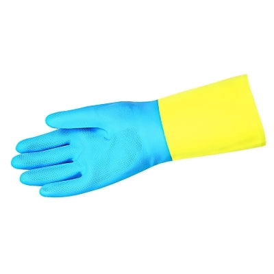 Memphis Glove Size 9 Blue Neoprene Over Yellow Latex Glove (127-5409S)