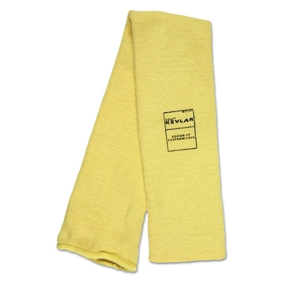MCR Safety Kevlar Sleeves, 22 in Long, Elastic Closure, Universal, Yellow (127-9379)