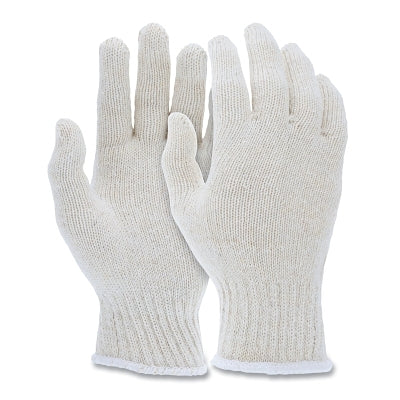 MCR Safety Knit Gloves, Small, Knit-Wrist, Natural (127-9500SM)