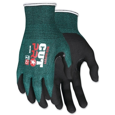 MCR Safety CutPro® 96782 HyperMax® Nitrile-Foam Coated Gloves, X-Small, Green/Black (127-96782XS)