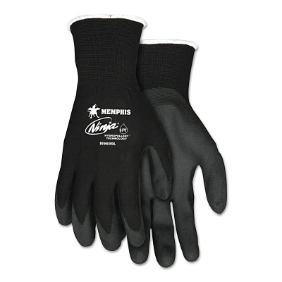 MCR Safety Ninja® HPT Coated Gloves, X-Large, Black (127-N9699XL)