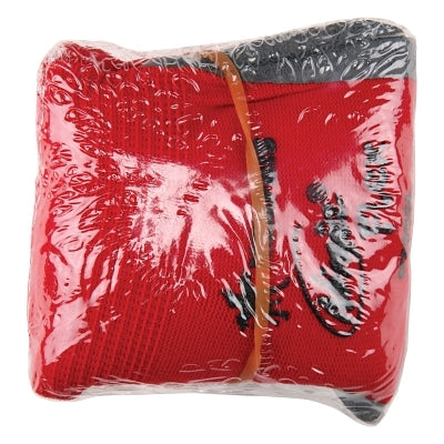 MCR Safety Ninja® Flex Nylon Shell Gloves, Large, Red/Gray (127-VPN9680-L)