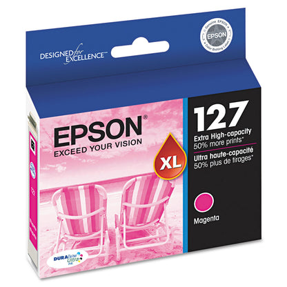 Epson® T127320-S (127) DURABrite Ultra Extra High-Yield Ink, Magenta (EPST127320S)