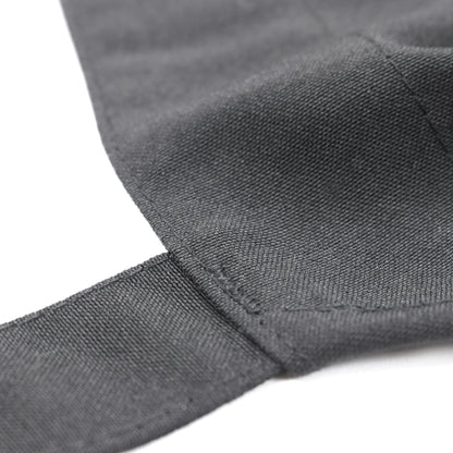 Hospeco® Mariposa Bib Apron 33x30 Black, 12/Pack (HOSAPRN-B-SPUN)