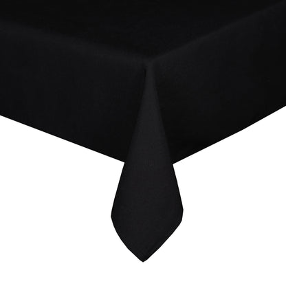 Hospeco® Mariposa Tablecloth 62x62 Black, Pack of 6 (HOSP-TL-62X62-BLK-6PK)
