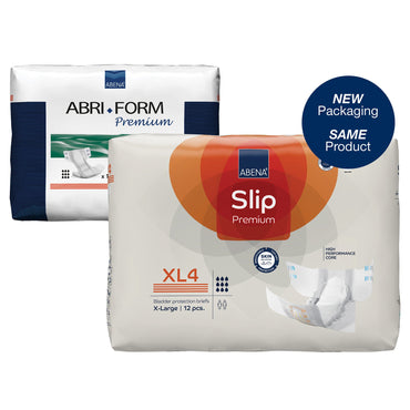 Abena® Slip Premium XL4 Unisex Adult Incontinence Brief X-Large Disposable Heavy Absorbency (1218210_CS)