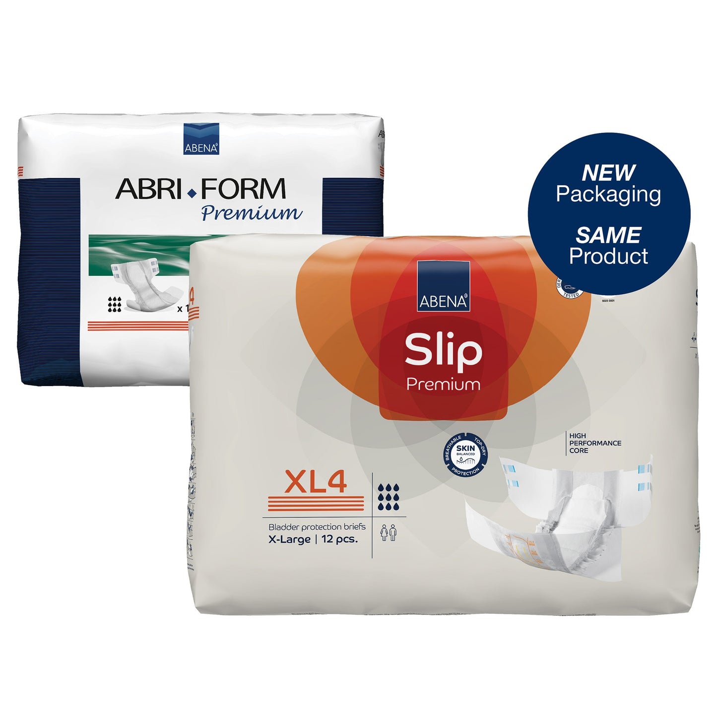Abena® Slip Premium XL4 Unisex Adult Incontinence Brief X-Large Disposable Heavy Absorbency (1218210_PK)