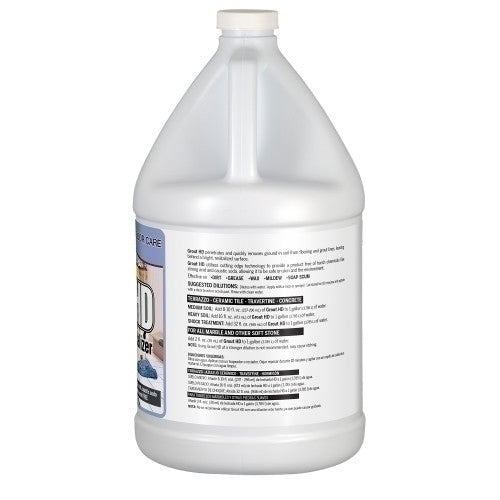 Hospeco® Tile & Grout HD Cleaner & Revitalizer, 4x1 Gallon (HOS128GCB)