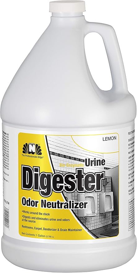 Hospeco® BEON Odor Neutralizing Urine Digester, Lemon Gallon, Case of 4 (HOS128LZYM)