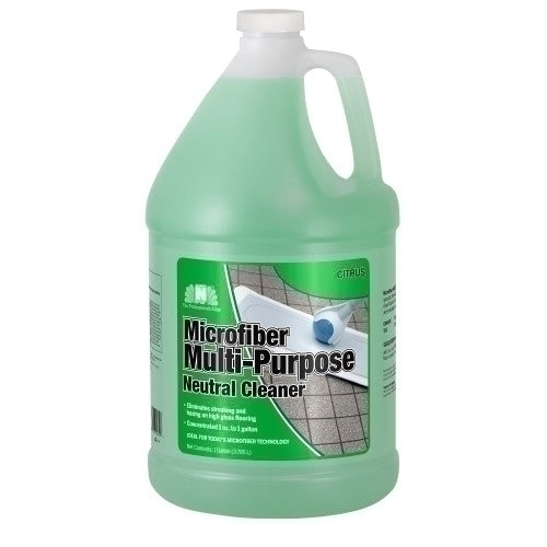 Hospeco® Microfiber Multi-Purpose Neutral Cleaner, 4x1 Gallon (HOS128MFC)