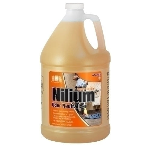 Hospeco® Nilium® Water Soluble Odor Neutralizer, 4x1 Gallon, Orange (HOS128WSR)