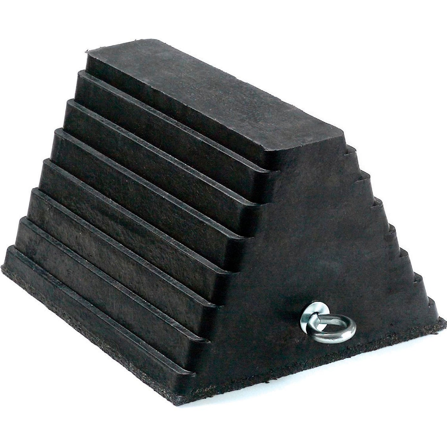 Global Industrial Rubber Wheel and Tire Chock, 10"L x 8"W x 6"H (WB129100)