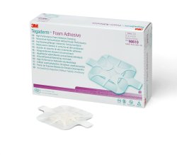 3M™ Tegaderm™ High Performance Foam Dressing 3-1/2 X 3-1/2 Inch With Border Film Backing Acrylic Adhesive Square Sterile (465140_CS)