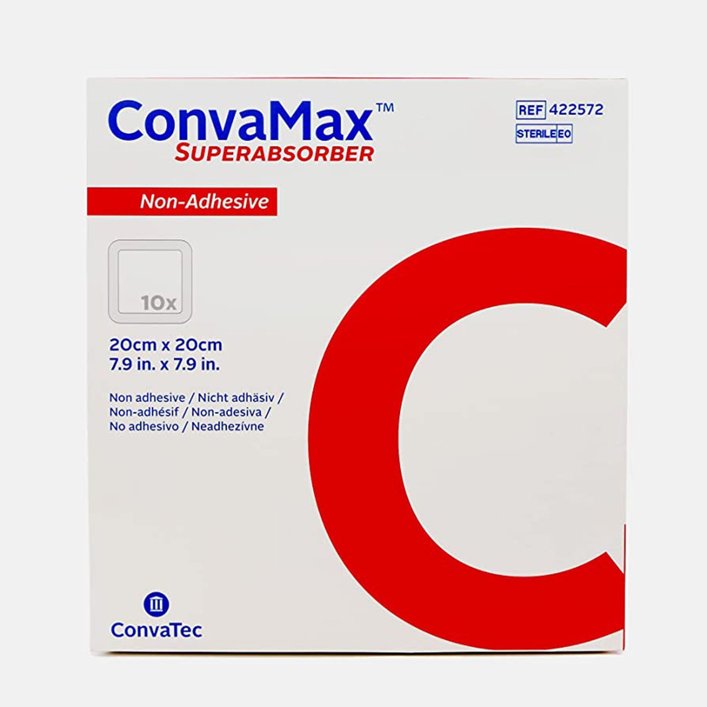 ConvaMax™ Superabsorber Super Absorbent Dressing 8 X 8 Inch Square (1184614_EA)