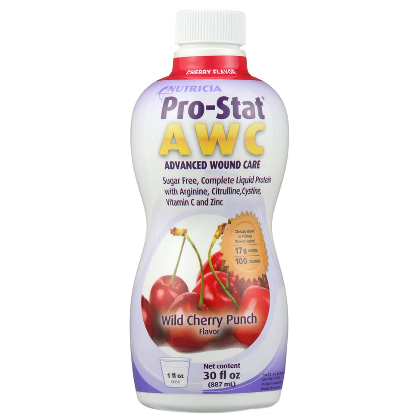 Pro-Stat® AWC Oral Supplement Wild Cherry Punch Flavor Liquid 30 oz. Bottle (625365_CS)