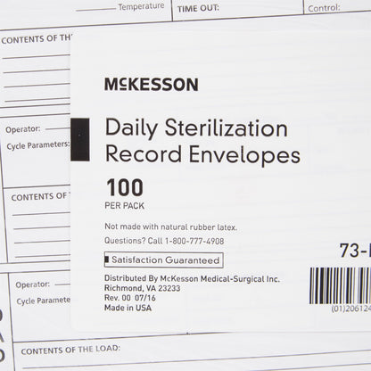 McKesson Sterilization Record Envelope McKesson (524898_PK)