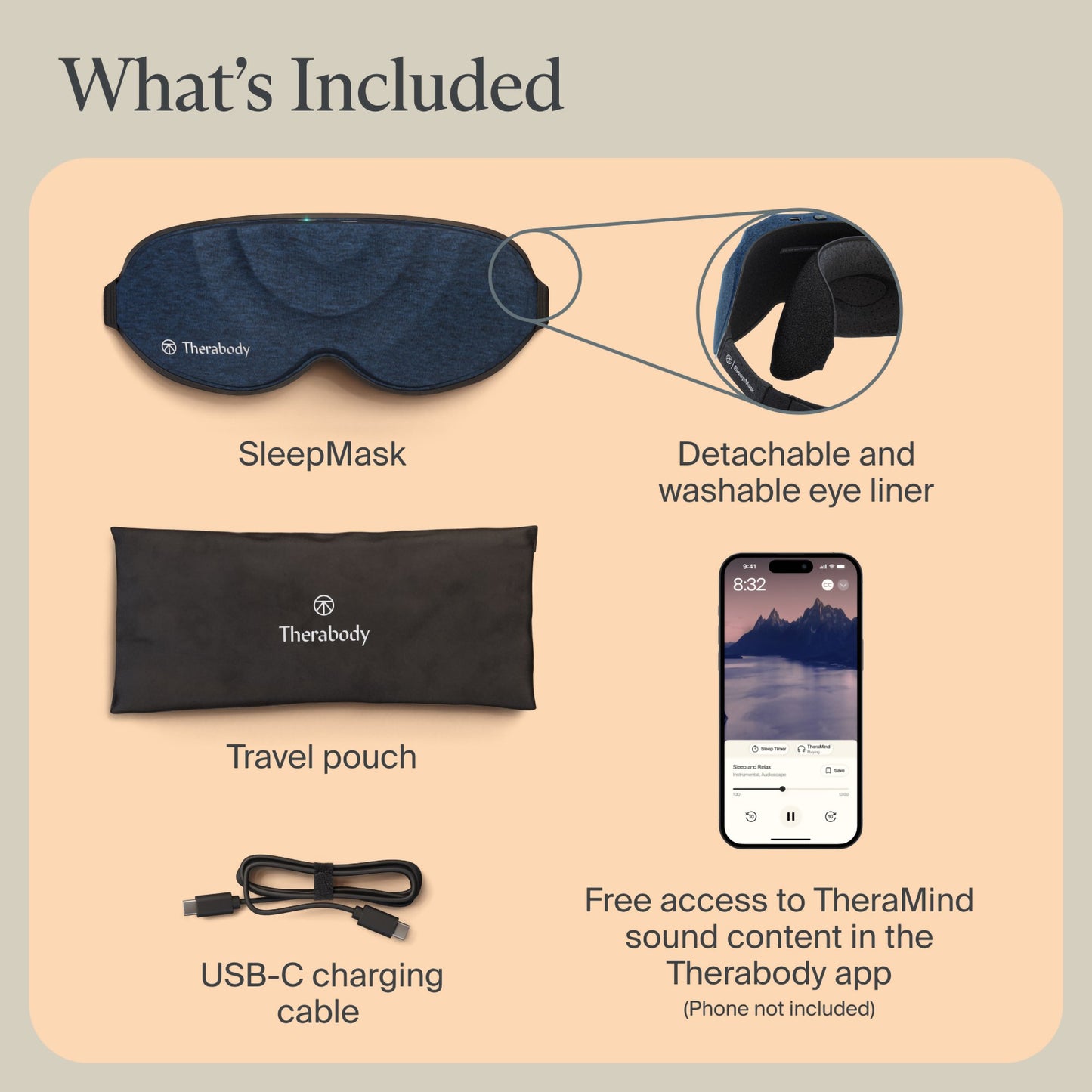 Therabody Therapeutic Sleep Mask Therabody (1259154_EA)