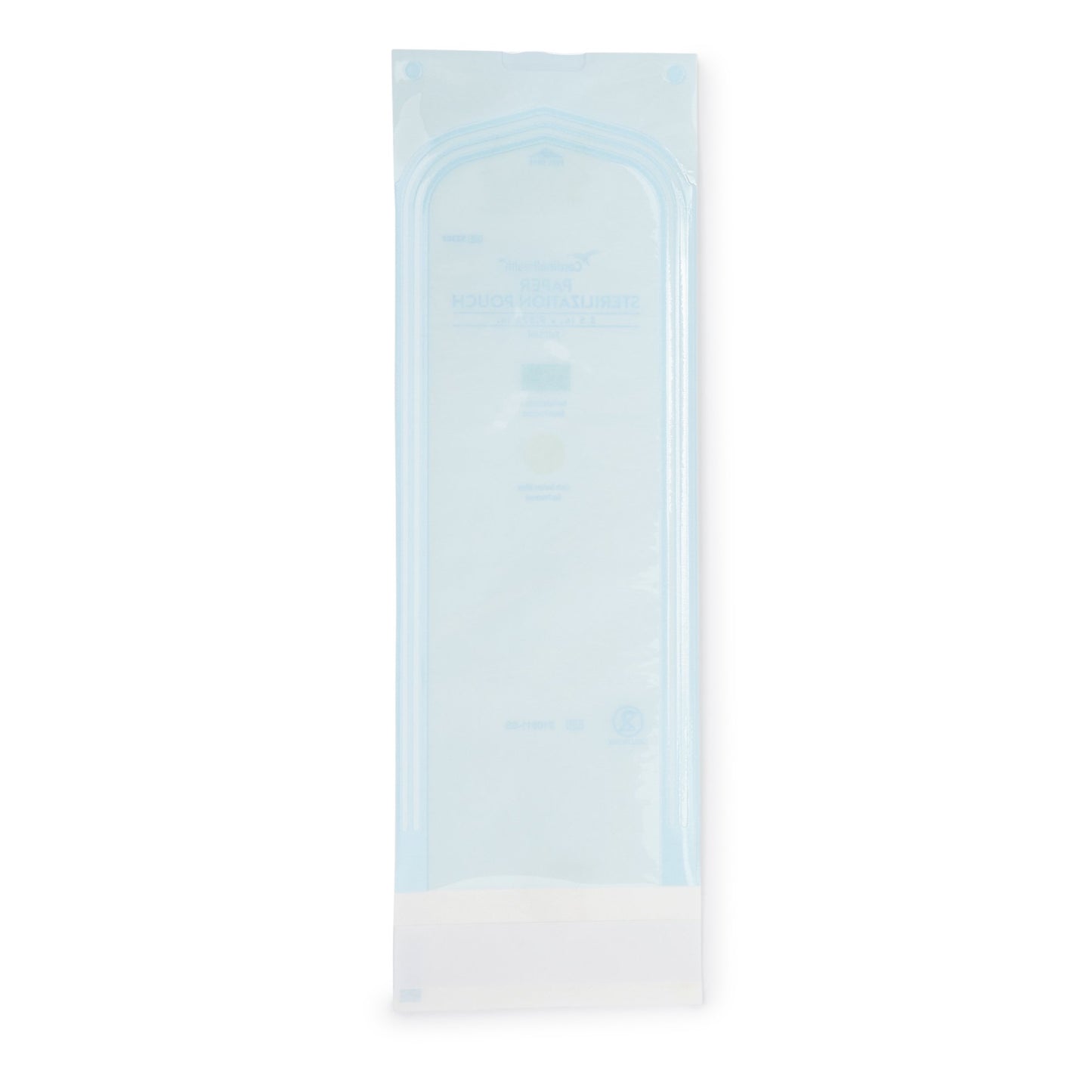 Cardinal Health™ Sterilization Pouch Ethylene Oxide (EO) Gas / Steam 3-1/2 X 9 Inch Transparent / White Self Seal Paper / Film (344693_CS)