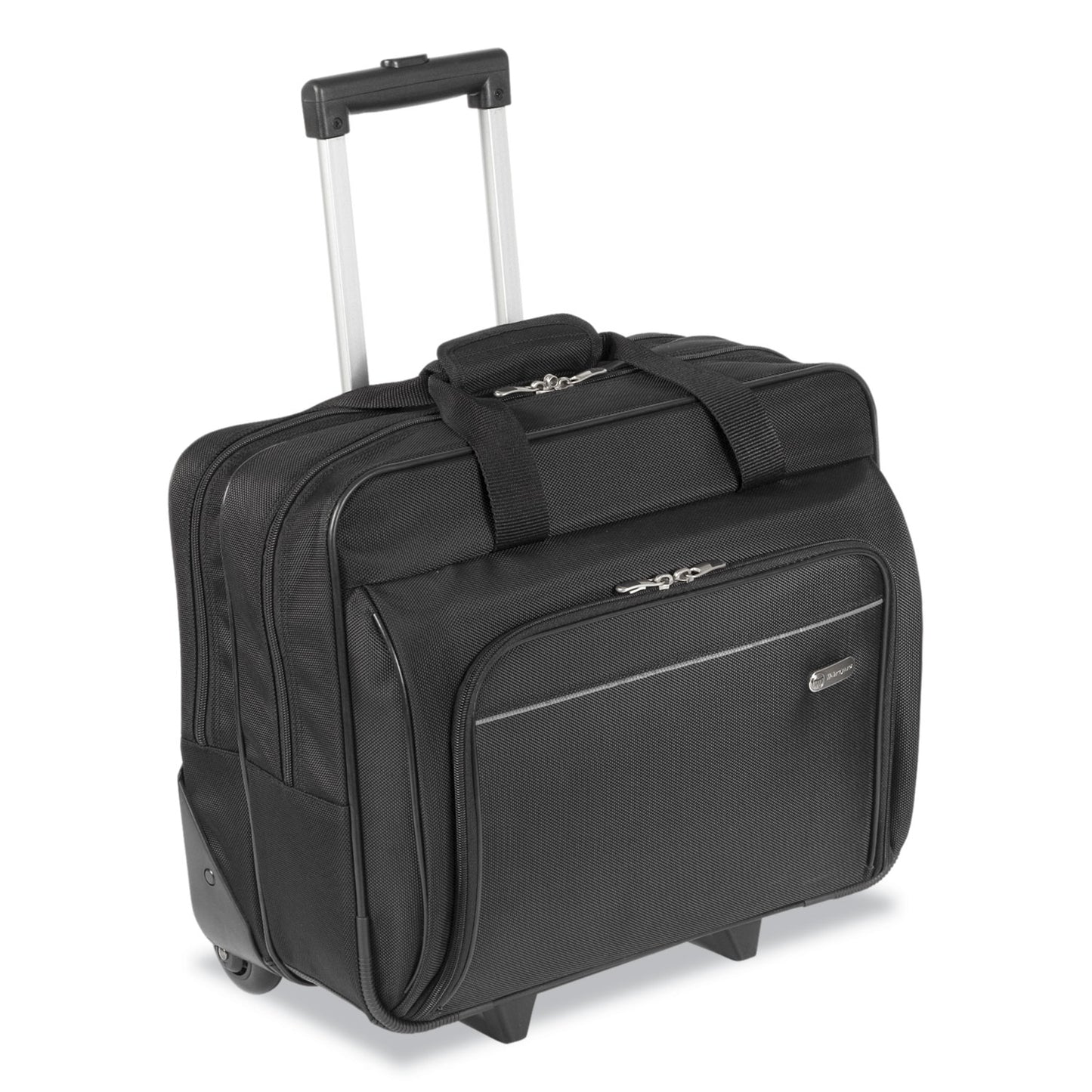 Targus® Rolling Laptop Case, 1200D Polyester, Fits Devices Up to 16", Polyester, 16.5 x 7.5 x 14, Black (TRGTBR003US)