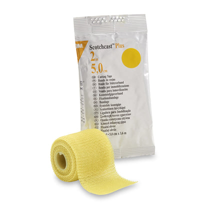 3M™ Scotchcast™ Plus Cast Tape 2 Inch X 12 Foot Fiberglass / Resin Yellow (201239_BX)