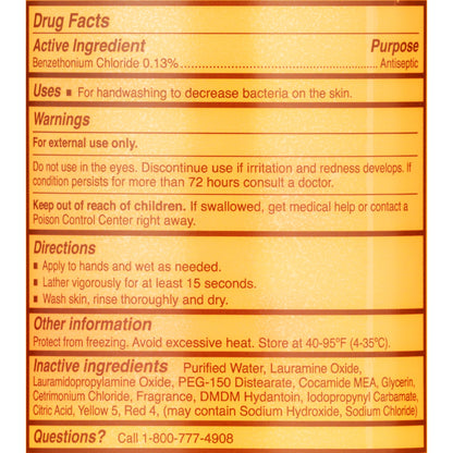 McKesson Antibacterial Soap Liquid 18 oz. Pump Bottle Clean Scent (1067683_CS)