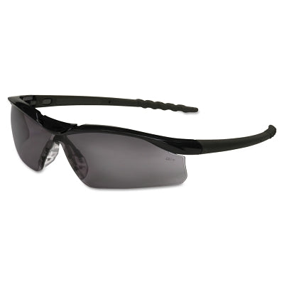 MCR Safety DALLAS Protective Eyewear, Gray Lens, Duramass Scratch-Resistant, Black Frame (135-DL112)