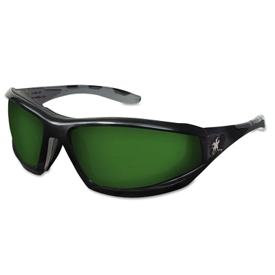 MCR Safety Reaper Protective Eyewear, Green 3.0 Lens, Duramass Scratch-Resistant (135-RP2130)