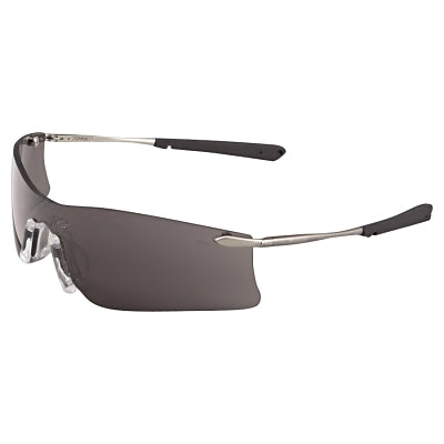 MCR Safety Rubicon® T4 Protective Eyewear, Gray Lens, Polycarbonate, Anti-Fog, Frame (135-T4112AF)