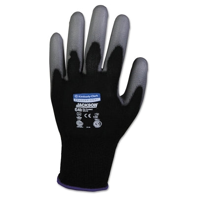 Ansell G40 Polyurethane Coated Gloves, 7/Small, Black (412-13837)