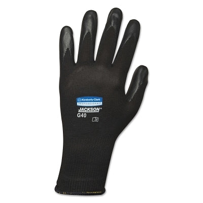 Ansell G40 Polyurethane Coated Gloves, 8/Medium, Black (412-13838)