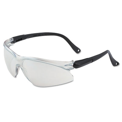 Ansell Visio™ Economy Safety Glasses, Indoor/Outdoor, Anti-Scratch, Black Frame (412-14476)