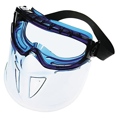 Kimberly-Clark V90 Shield with Monogoggle™ XTR OTG Goggles, Universal, Clear Lens, Anti-Fog, Blue (412-18629)