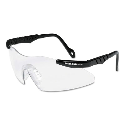 Kimberly-Clark Magnum® 3G Safety Glasses, Clear Polycarbonate Lens, Uncoated, Black, Nylon, Universal (412-19799)