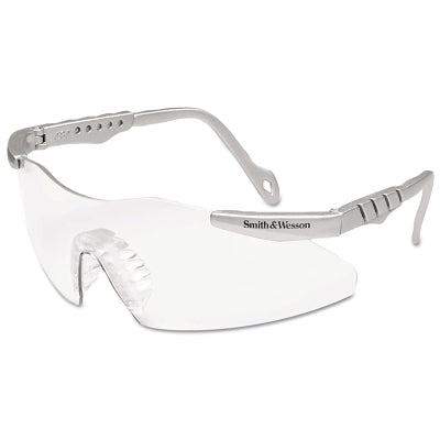 Kimberly-Clark Magnum® 3G Safety Glasses, Clear Polycarbonate Lens, Uncoated, Platinum, Nylon, Universal (412-19961)