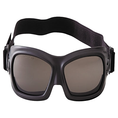Kimberly-Clark V80 Wildcat™ Goggles, Universal, Smoke Lens, Black, Adjustable Side Ventilation, Anti-Fog (412-20526)