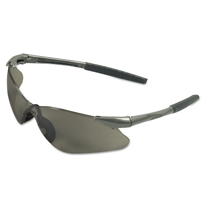 Kimberly-Clark V30 Nemesis™ VL Safety Glasses, Smoke, Polycarbonate Lens, Uncoated, Gunmetal No Brow Frame, Nylon (412-25704)