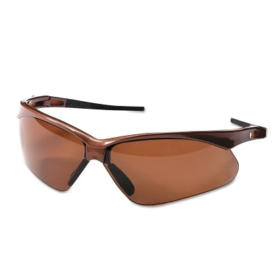 Kimberly-Clark V30 Nemesis™ Polarized Safety Glasses, Brown, Polycarbonate Lens, Anti-Scratch, Brown Frame/Temples, Nylon (412-28637)