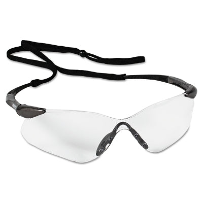 Kimberly-Clark V30 Nemesis™ VL Safety Glasses, Clear, Polycarbonate Lens, Anti-Fog, Gunmetal No Brow Frame, Nylon (412-29111)