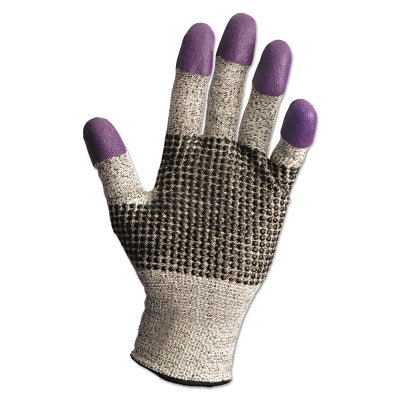 Ansell G60 Purple Nitrile™ Cut Resistant Gloves, Size 8 (M), Purple/Grey/Black (412-97431)
