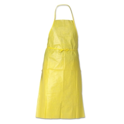 Ansell A70 Chemical Spray Protection Aprons, 44 in, Yellow (412-97790)