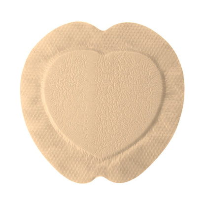 McKesson Foam Dressing 7 X 7 Inch With Border Film Backing Silicone Gel Adhesive Sacral Sterile (886434_BX)