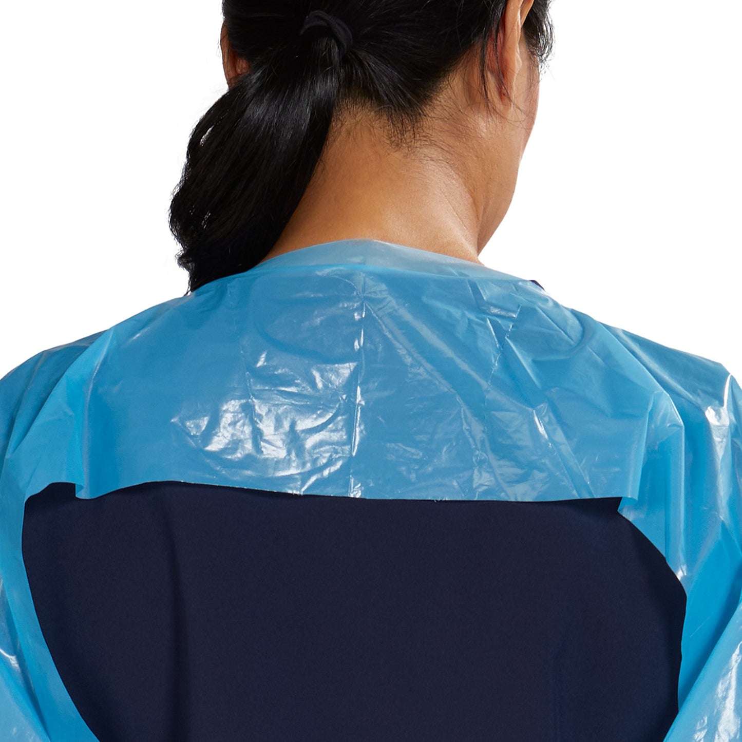 McKesson Protective Procedure Gown One Size Fits Most Blue NonSterile Not Rated Disposable (1247975_CS)