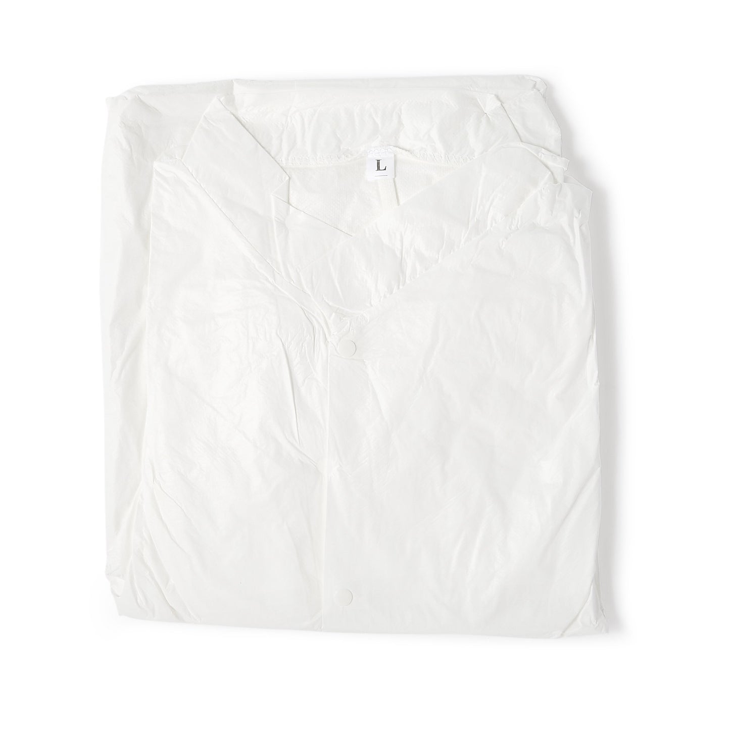 Contec® CritiGear™ Cleanroom Lab Coat White Large Knee Length Microporous Fabric Disposable (1128928_BG)