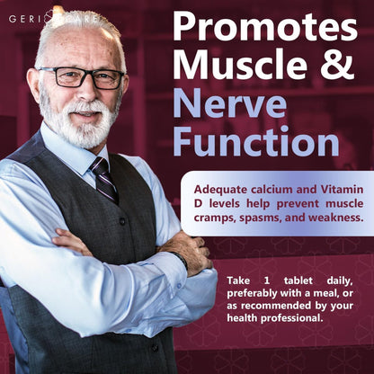Geri-Care® Vitamin Supplement Vitamin D3 400 IU Strength Tablet 100 per Bottle (682942_BT)