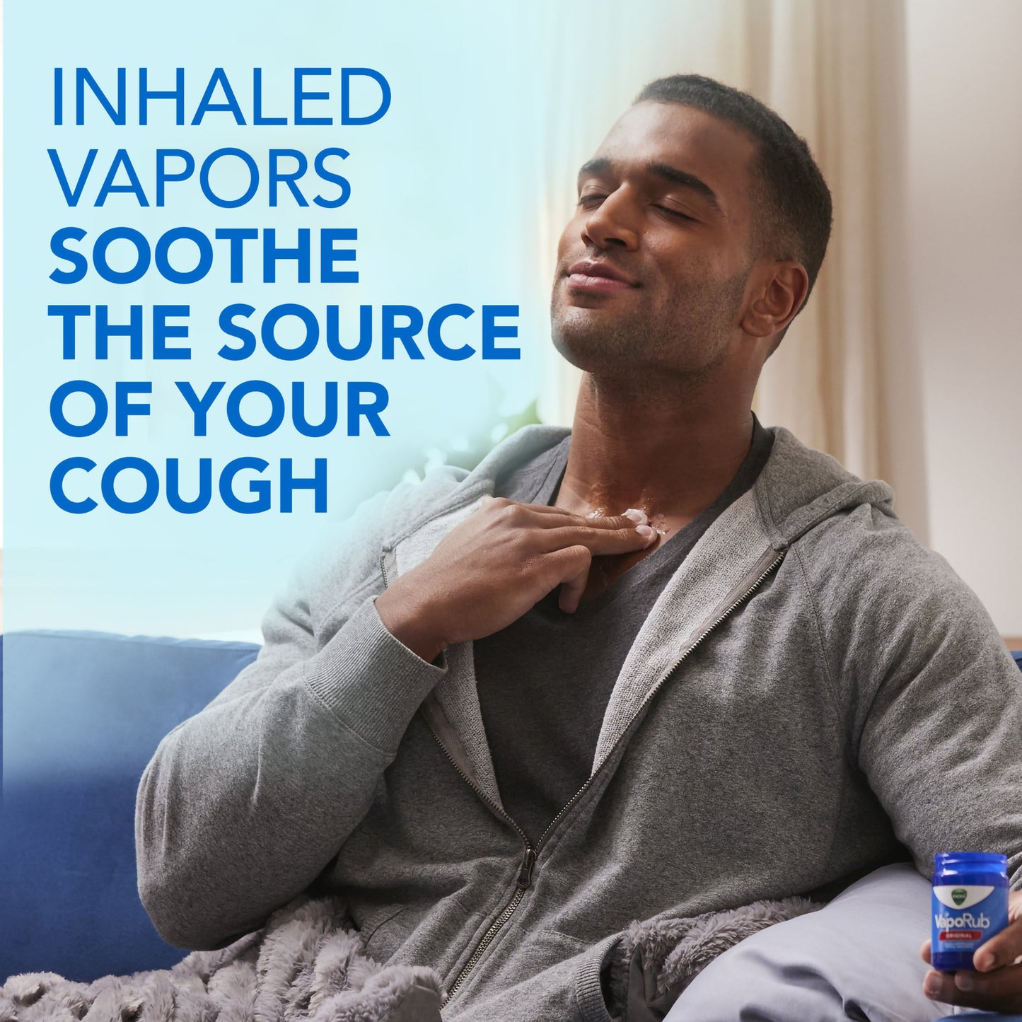 Vicks® VapoRub® Chest Rub 4.8% - 1.2% - 2.6% Strength Ointment 3.53 oz. (830713_EA)