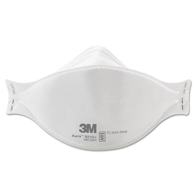 3M Aura™ Series N95 Particulate Disposable Respirator, 9210+, Dust/Non-Oil Aerosol and Particles (142-9210)