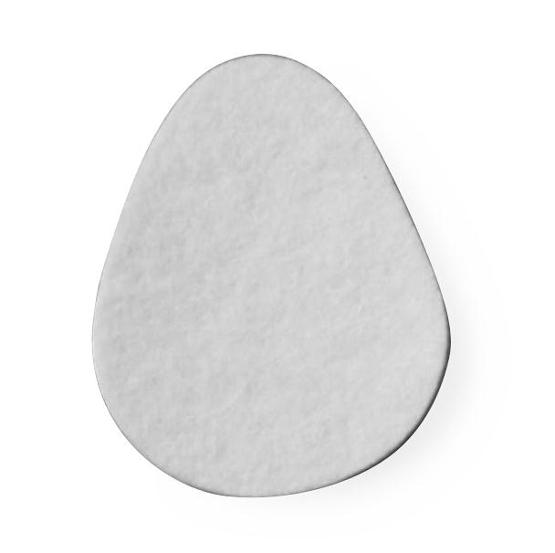 m-10-metatarsal-pads-1-8-thickness-70-wool-and-30-rayon-orthopedic-felt-white-with-adhesive-2-25-x-2-625-100-bag-100-pk-14200149_1