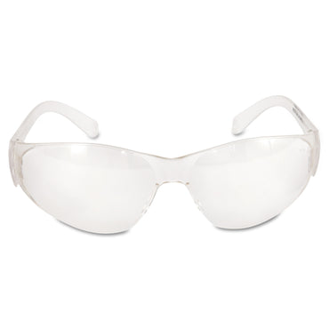MCR™ Safety Checklite Safety Glasses, Frameless, Clear Single Lens, 12/Box (CRWCL010BX)